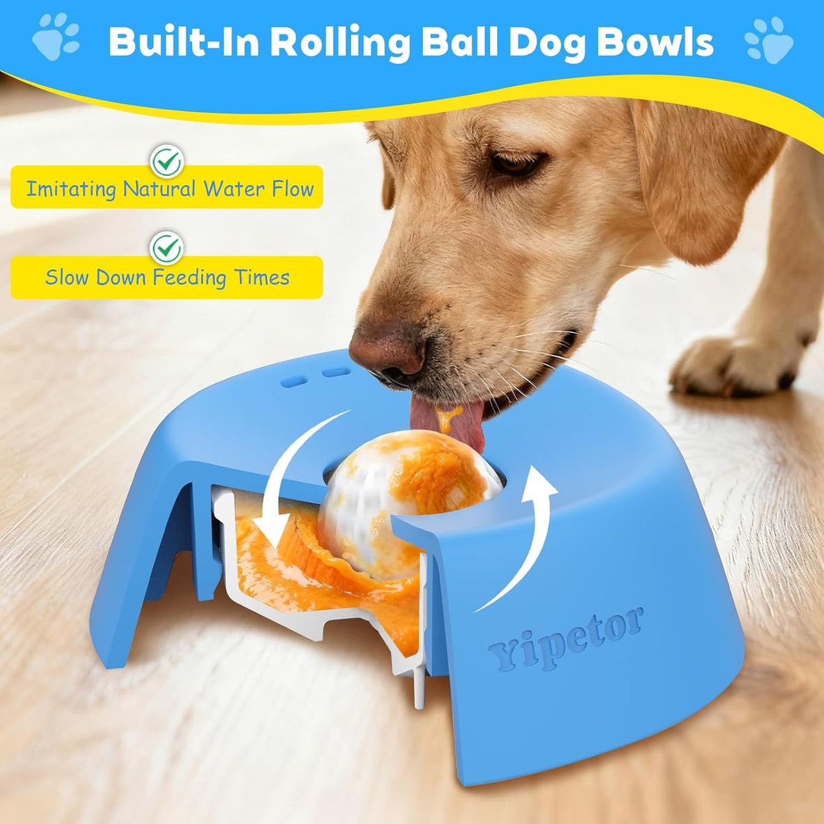 SlowFeed Dog Bowl