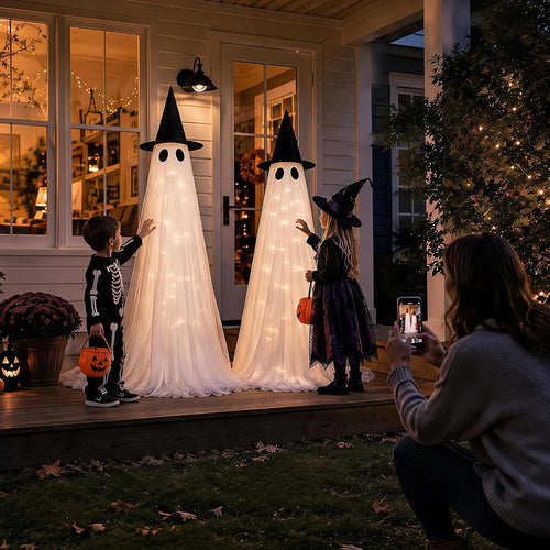 2 Pack 5 Ft Ghost Decor