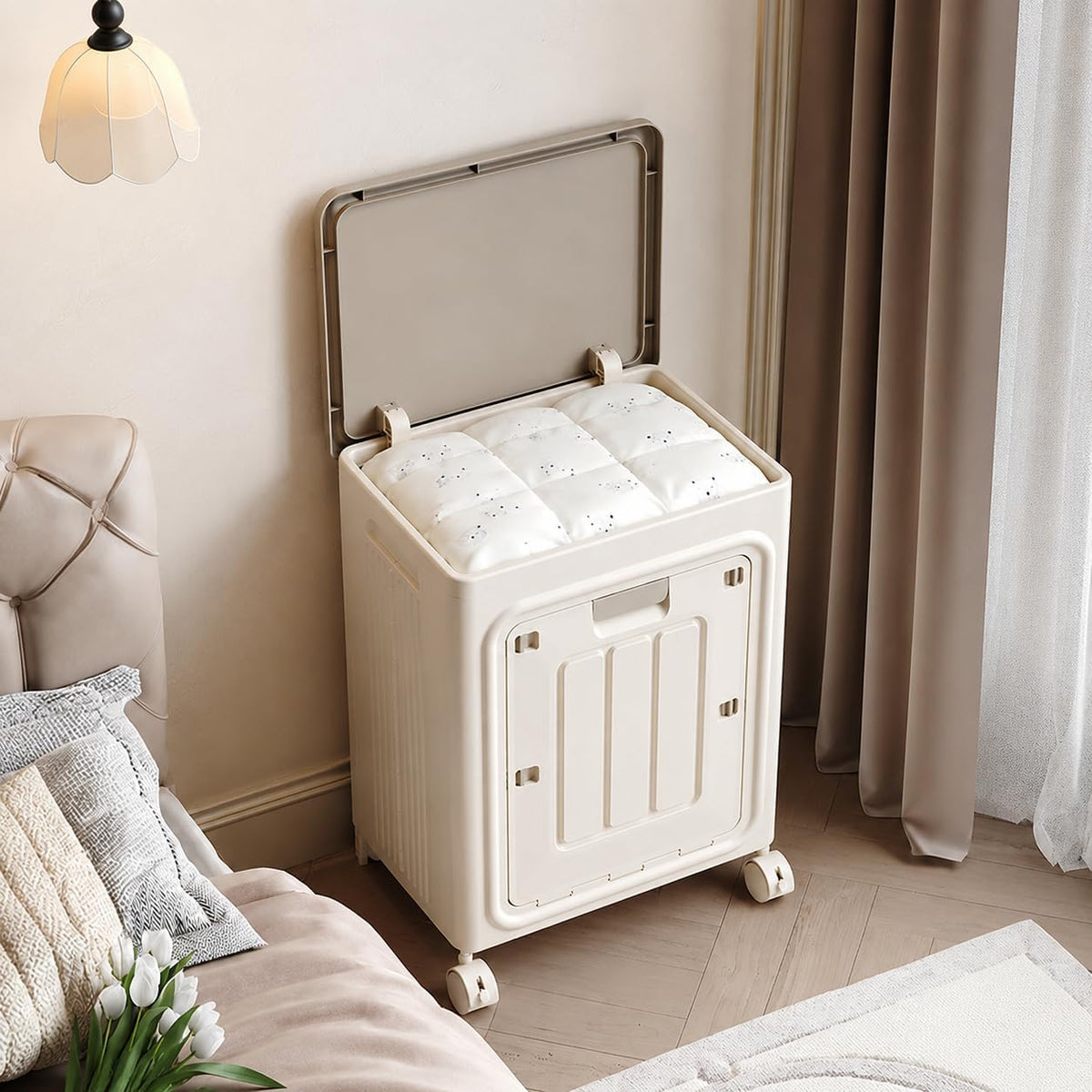Rolling Laundry Hamper