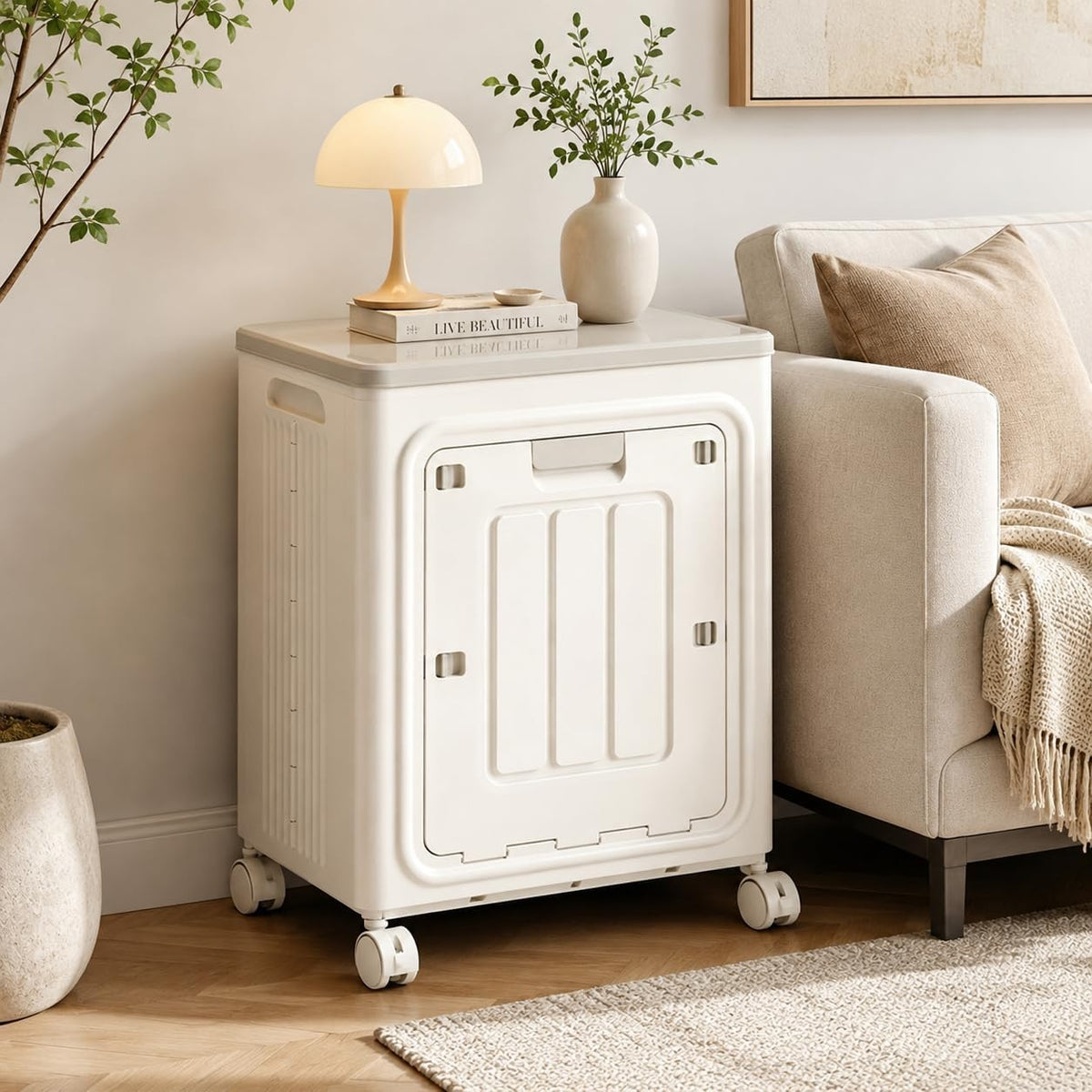 Rolling Laundry Hamper